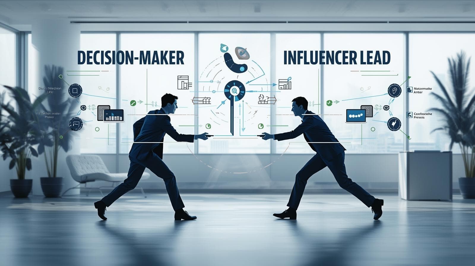 Decision-Maker vs. Influencer Leads: Navigating the Complex Hierarchy of the B2B Buy insight image